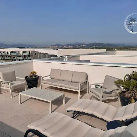 L'horizon - Piscine - A 50m De La Apartamento Hyères
